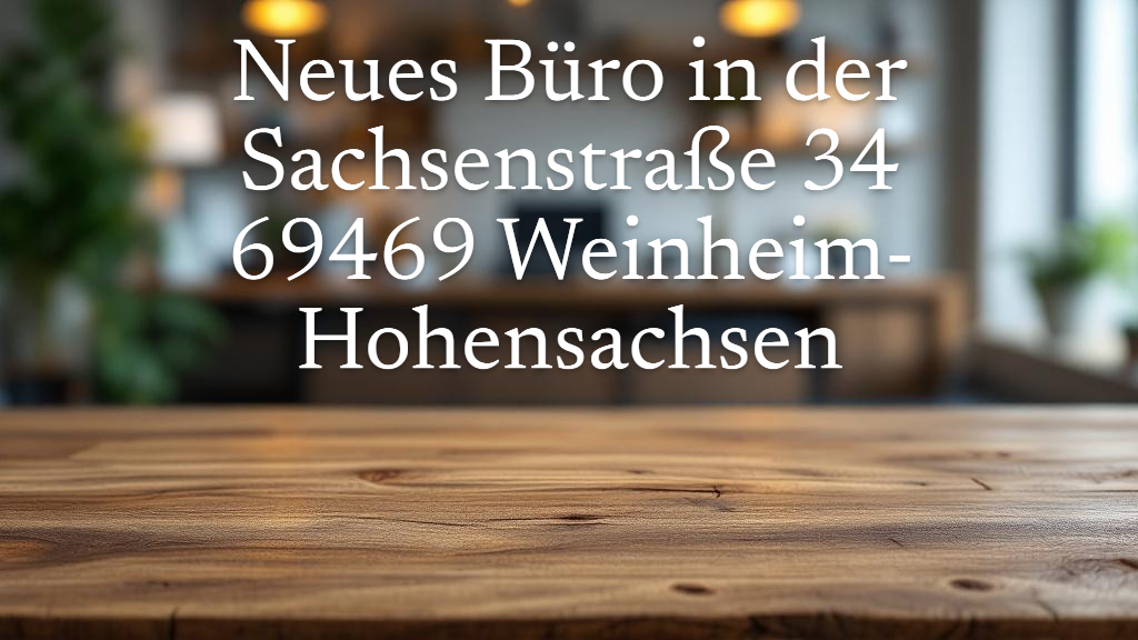 neues Büro